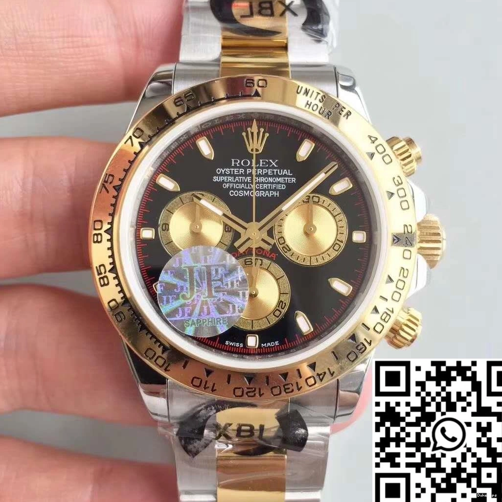 Daytona 116503 Black Dial Rolex Cosmograph Factory JF 0921